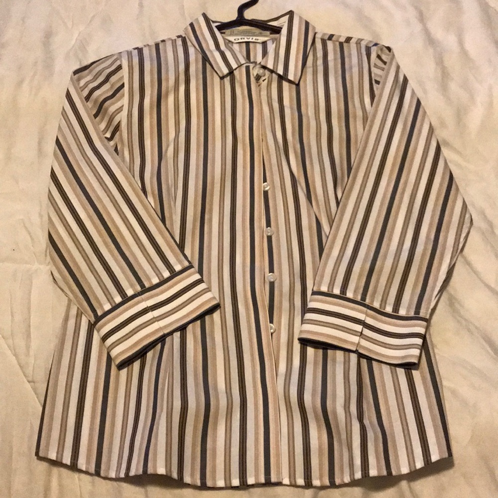 ORVIS button down shirt size 8